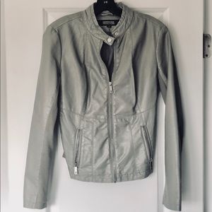 Kenneth Cole faux leather jacket